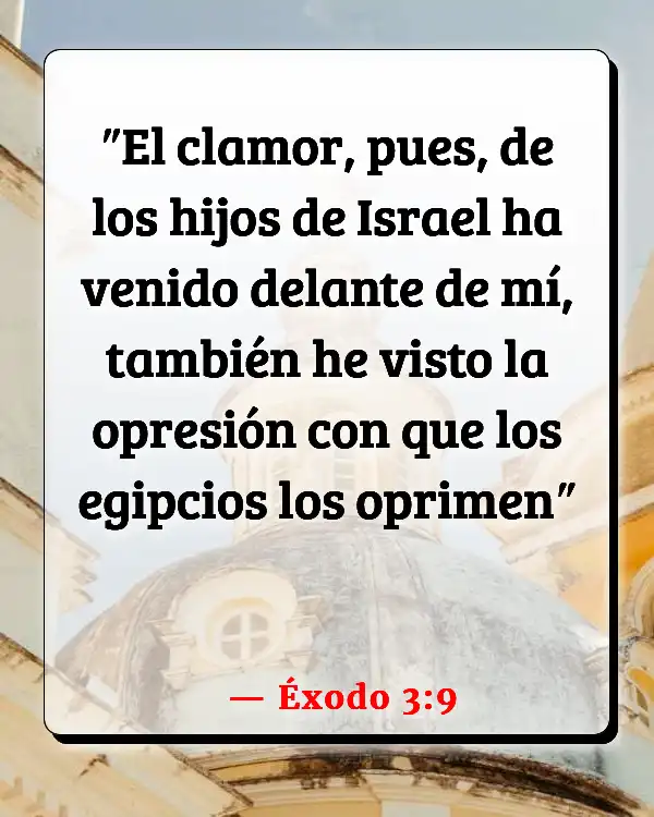 Versículos De La Biblia   	La religión en la época egipcia  (Éxodo 3:9)