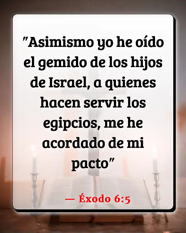 Versículos De La Biblia Arcoíris (Éxodo 6:5)