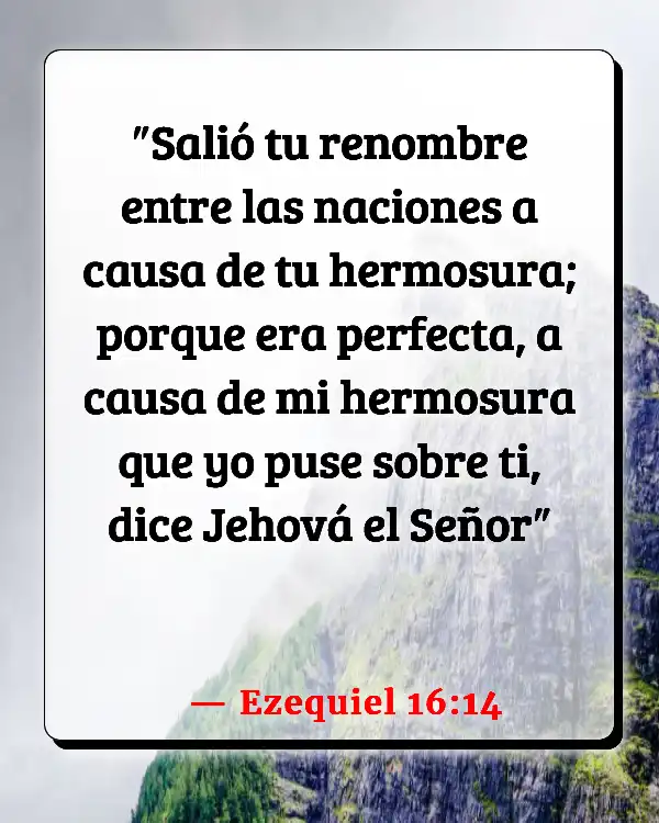 Versículos De La Biblia Perfección (Ezequiel 16:14)