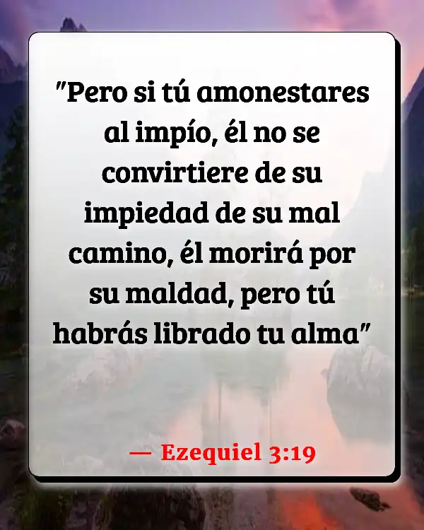 Versículos De La Biblia   	Oportunidades  (Ezequiel 3:19)