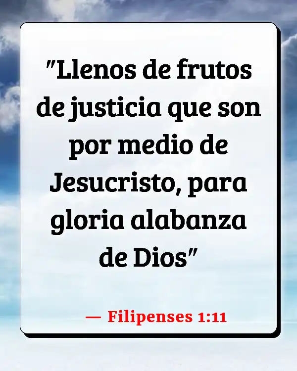 Versículos De La Biblia   	Dando malos frutos  (Filipenses 1:11)