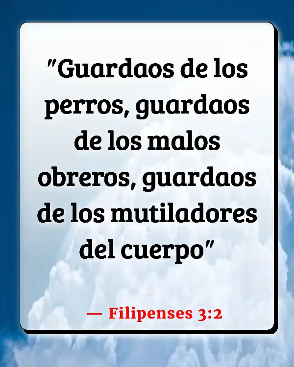 Versículos De La Biblia   	Abusar de niños  (Filipenses 3:2)