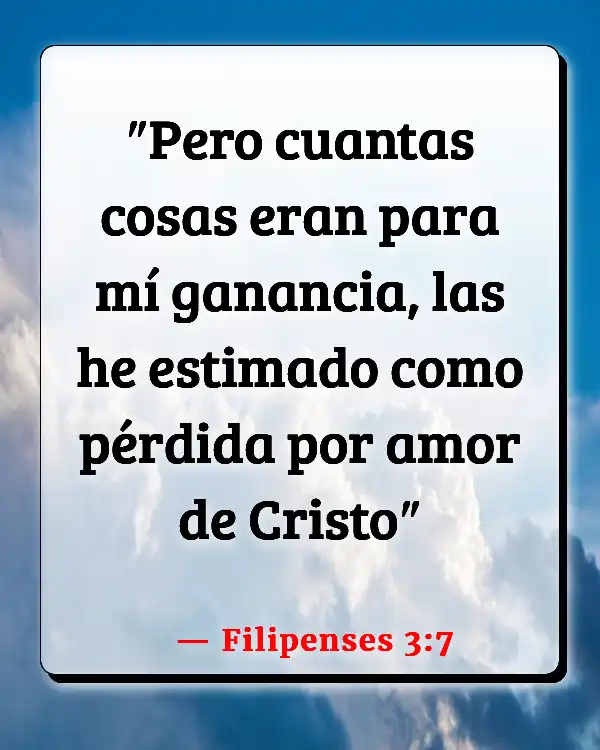 Versículos De La Biblia Pasado (Filipenses 3:7)