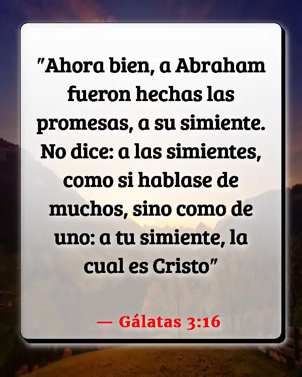 Versículos De La Biblia Abrahán (Gálatas 3:16)