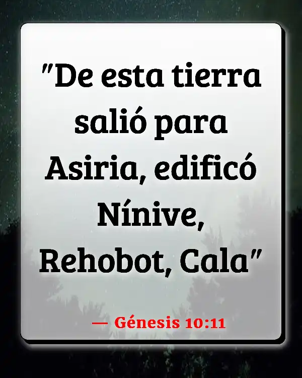 Versículos De La Biblia   	Marduk  (Génesis 10:11)