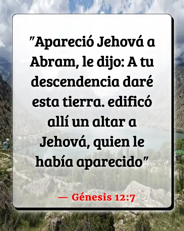 Versículos De La Biblia Abrahán (Génesis 12:7)