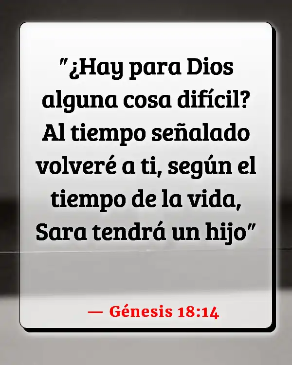 Versículos De La Biblia Capacidad (Génesis 18:14)