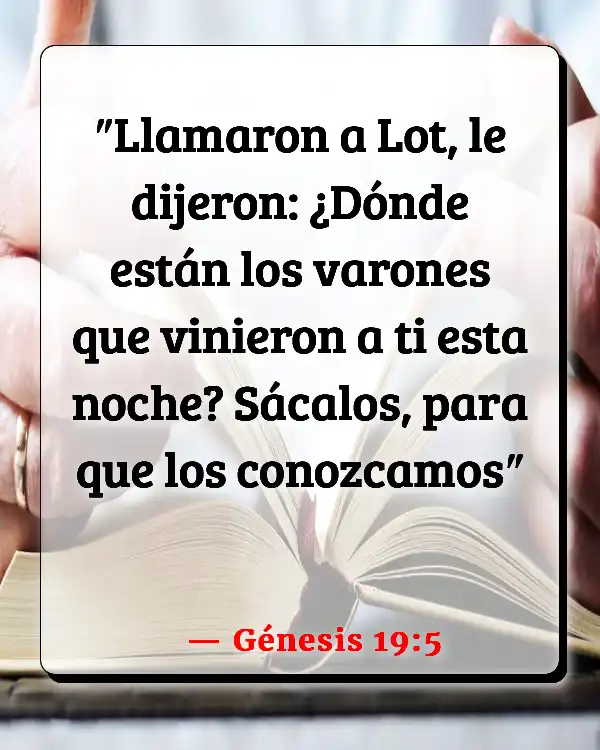 Versículos De La Biblia   	Abusadores de animales  (Génesis 19:5)
