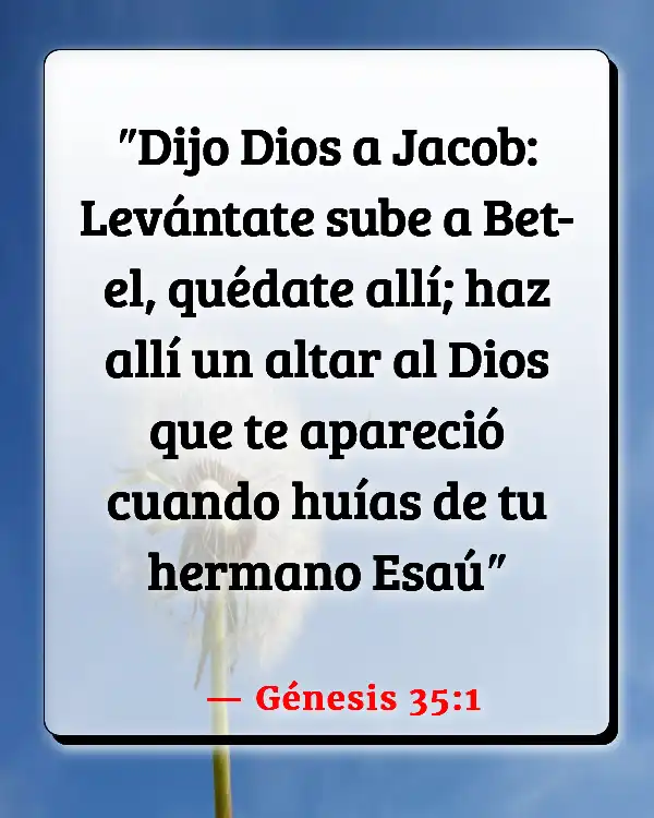 Versículos De La Biblia Altar (Génesis 35:1)