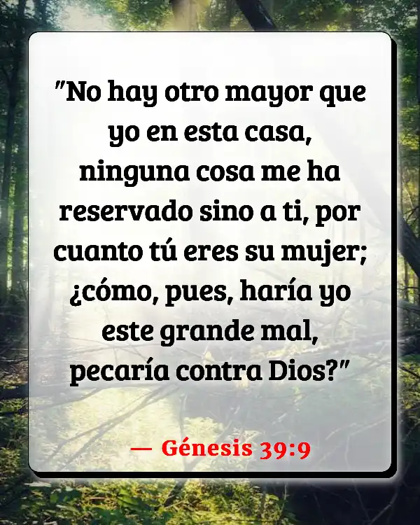 Versículos De La Biblia   	Marca  (Génesis 39:9)