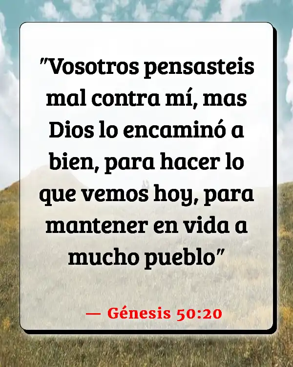 Versículos De La Biblia Preservación (Génesis 50:20)