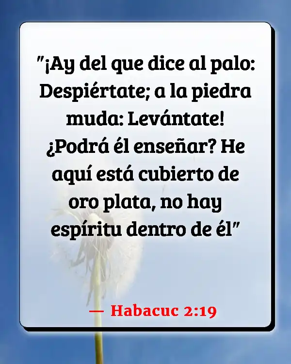 Versículos De La Biblia Despierto (Habacuc 2:19)