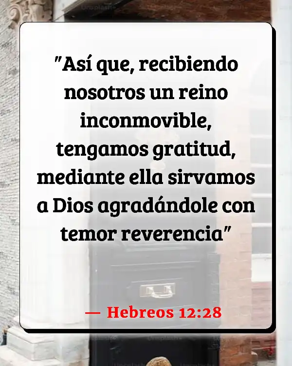Versículos De La Biblia   	Garantía  (Hebreos 12:28)