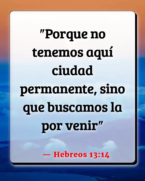Versículos De La Biblia Vidas pasadas (Hebreos 13:14)