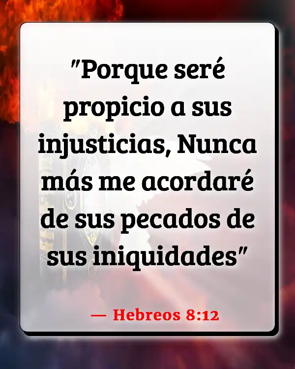 Versículos De La Biblia Perdón (Hebreos 8:12)