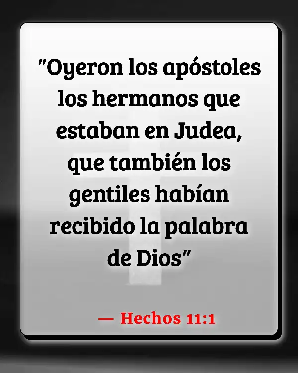 Versículos De La Biblia   	Cuerpos Limpios  (Hechos 11:1)