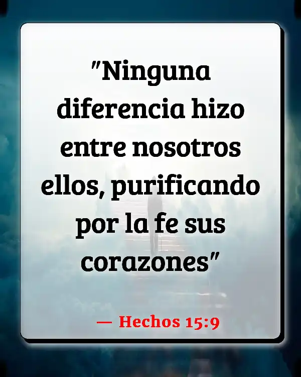 Versículos De La Biblia   	Puro  (Hechos 15:9)