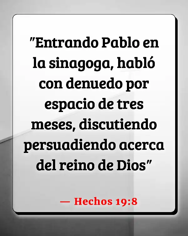 Versículos De La Biblia Pestilencia (Hechos 19:8)