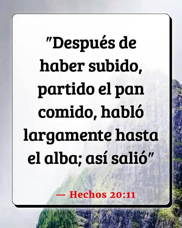 Versículos De La Biblia   	Niño que cayó de la ventana  (Hechos 20:11)