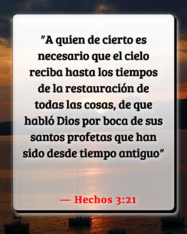 Versículos De La Biblia Primera misión de Pablo (Hechos 3:21)