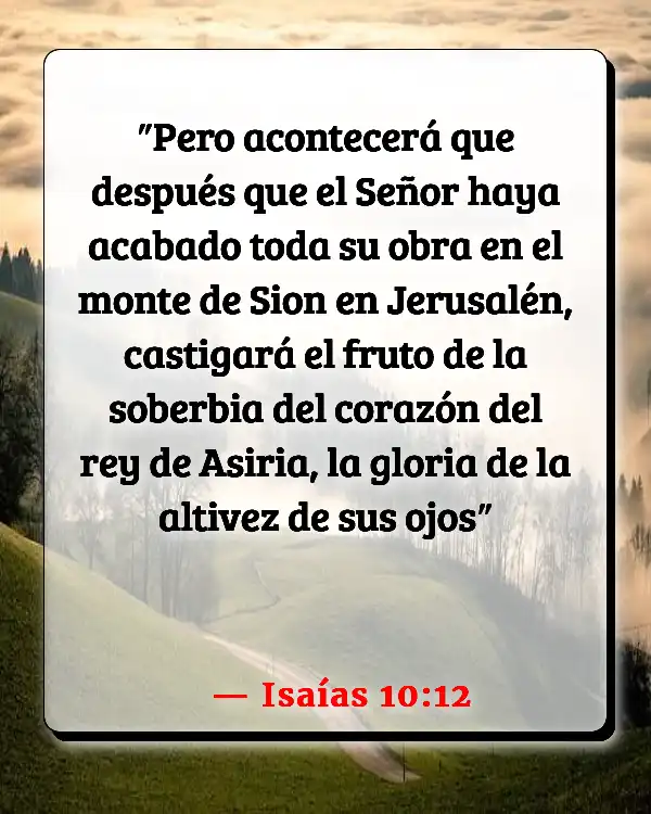 Versículos De La Biblia Asiria (Isaías 10:12)