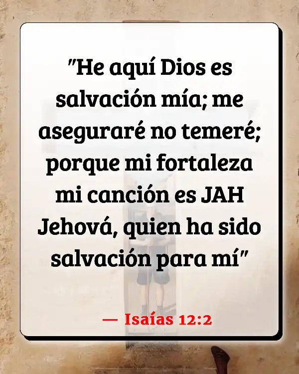 Versículos De La Biblia   	Garantía  (Isaías 12:2)