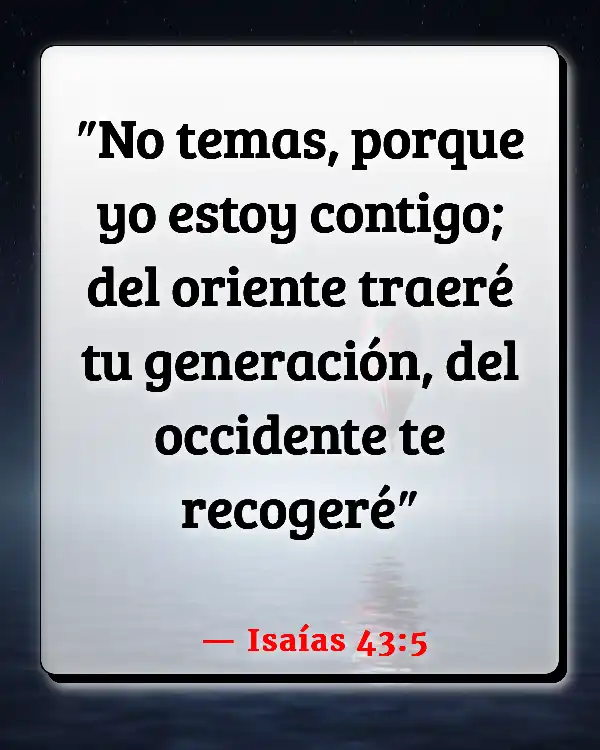 Versículos De La Biblia   	Como el Lejano Oriente es del Oeste  (Isaías 43:5)