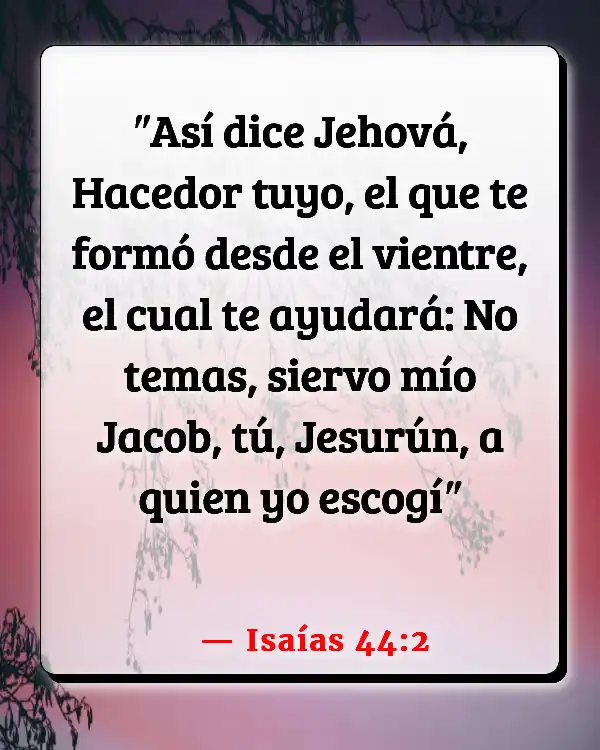 Versículos De La Biblia Mañana (Isaías 44:2)