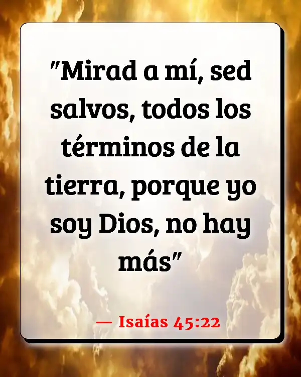 Versículos De La Biblia Nuestra misión (Isaías 45:22)
