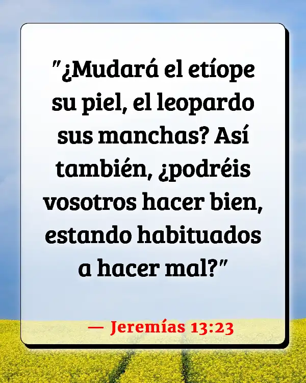 Versículos De La Biblia Afroamericano (Jeremías 13:23)