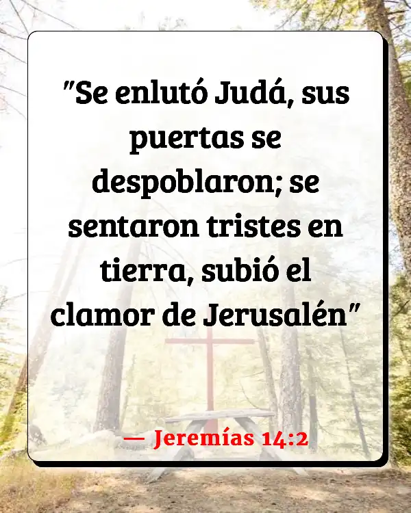 Versículos De La Biblia   	Negro  (Jeremías 14:2)
