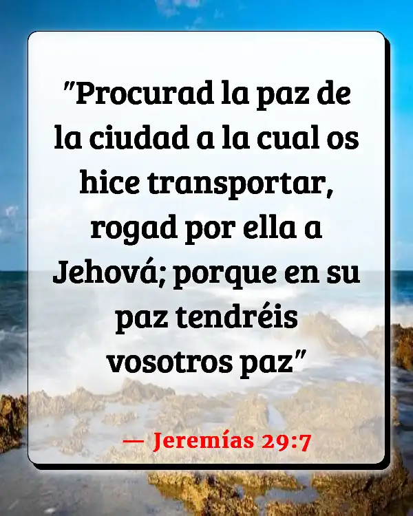 Versículos De La Biblia Patriotismo (Jeremías 29:7)