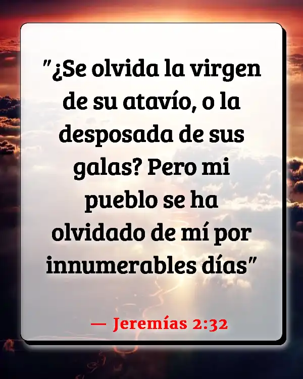 Versículos De La Biblia Adorno (Jeremías 2:32)