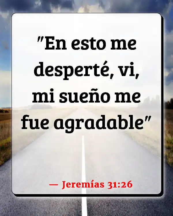 Versículos De La Biblia   	Niño que se quedó dormido  (Jeremías 31:26)