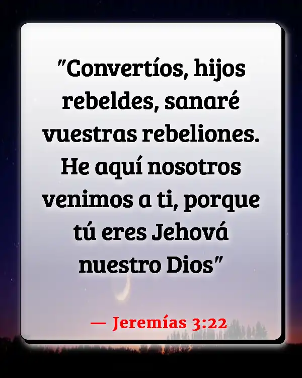 Versículos De La Biblia   	Acupuntura  (Jeremías 3:22)