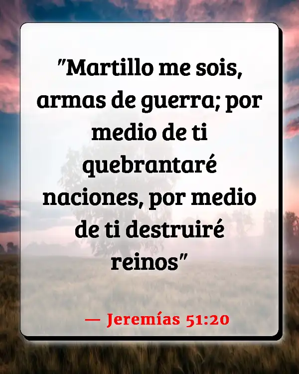 Versículos De La Biblia Guerra de las Galaxias (Jeremías 51:20)