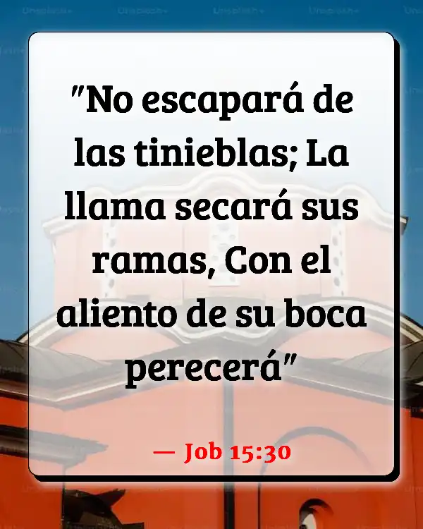 Versículos De La Biblia   	Aliento  (Job 15:30)