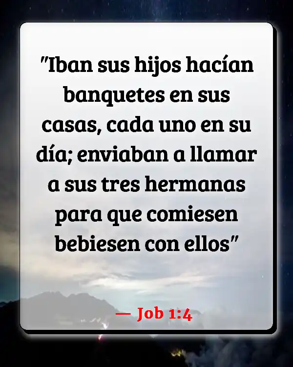 Versículos De La Biblia Cumpleaños (Job 1:4)