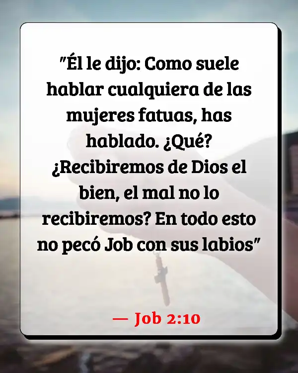 Versículos De La Biblia Adversidad (Job 2:10)