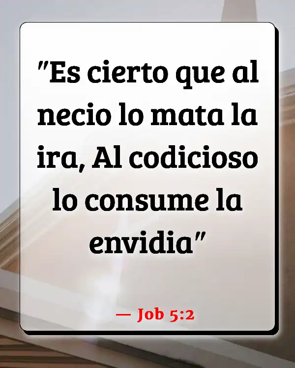 Versículos De La Biblia Provocación (Job 5:2)