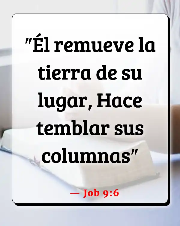 Versículos De La Biblia La tierra (Job 9:6)