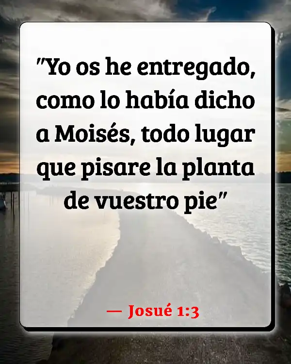 Versículos De La Biblia Ser propietario de una casa (Josué 1:3)