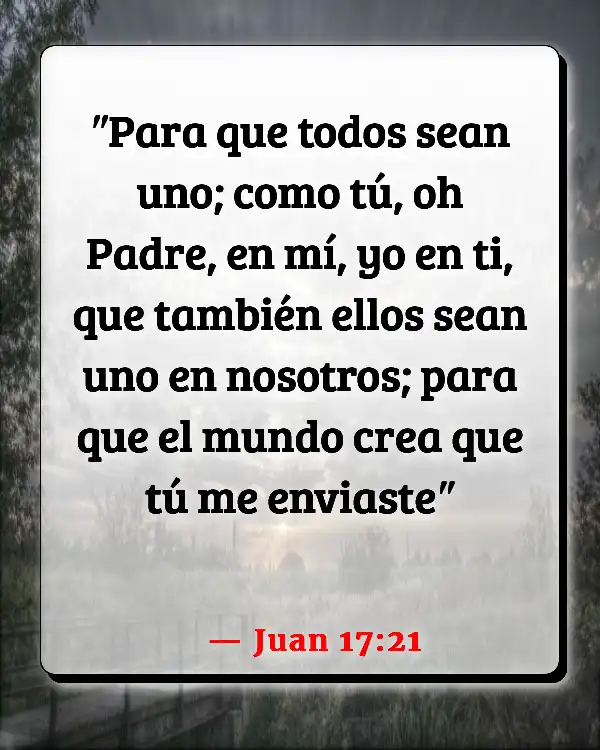 Versículos De La Biblia Camaradería (Juan 17:21)