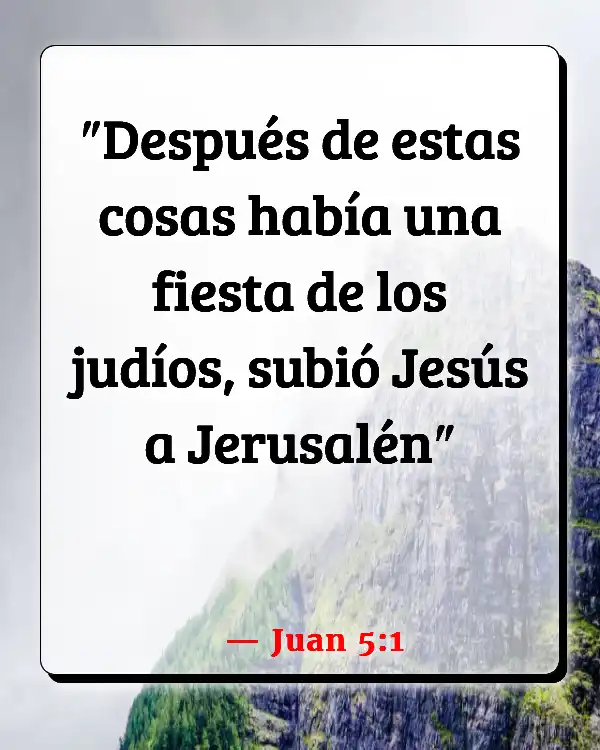 Versículos De La Biblia Peregrinaje (Juan 5:1)