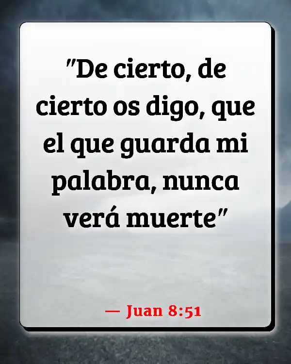 Versículos De La Biblia   	Piedras de fundición  (Juan 8:51)