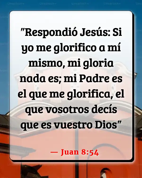 Versículos De La Biblia   	Piedras de fundición  (Juan 8:54)