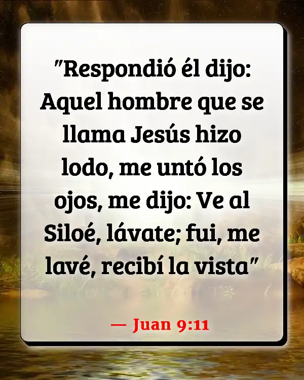 Versículos De La Biblia Mesas de billar en la iglesia (Juan 9:11)