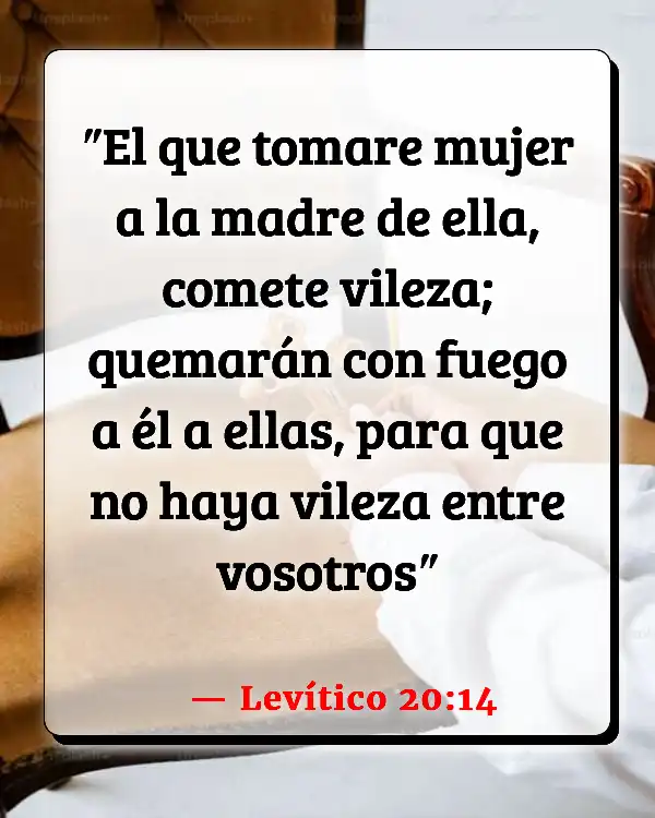 Versículos De La Biblia Poligamia (Levítico 20:14)