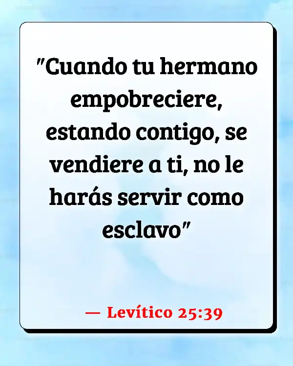 Versículos De La Biblia   	Bancarrota  (Levítico 25:39)