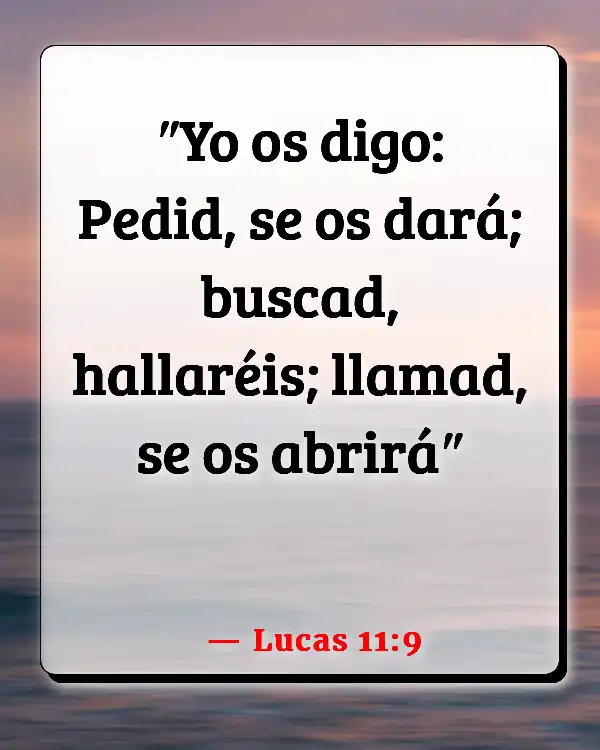 Versículos De La Biblia Parayer (Lucas 11:9)